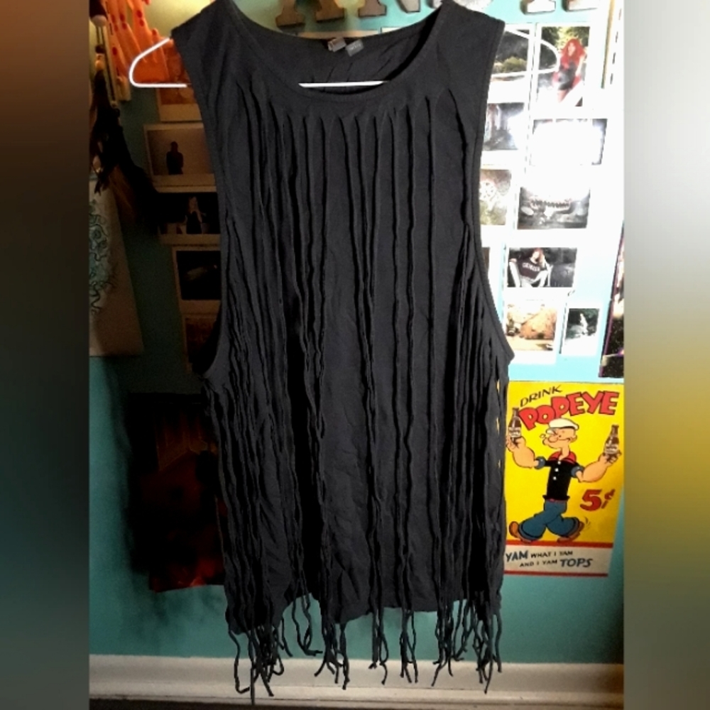 Fringe Tank dress
